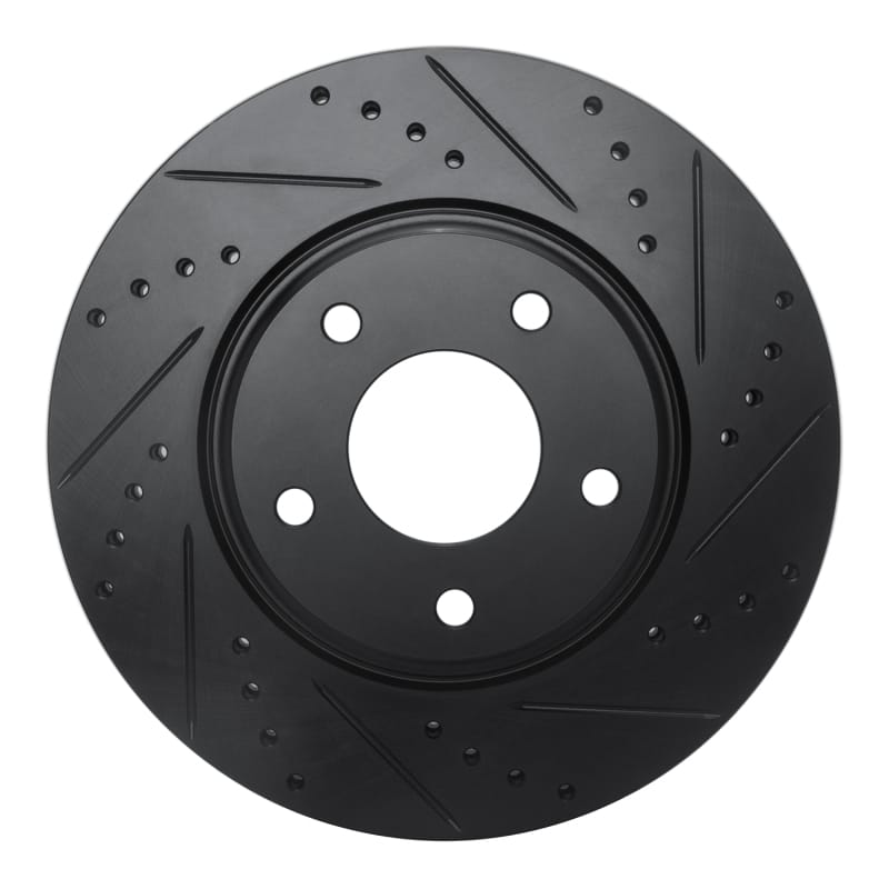 R1 Concepts — R1 02-06 Infiniti I35 Front Right Drilled & Slotted Black Brake Rotor
R1 Brake Rotor Drill