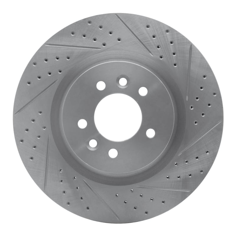 R1 Concepts — R1 06-17 Land Rover Range Rover Sport Front Right Drilled & Slotted Geo-Carbon Rotor