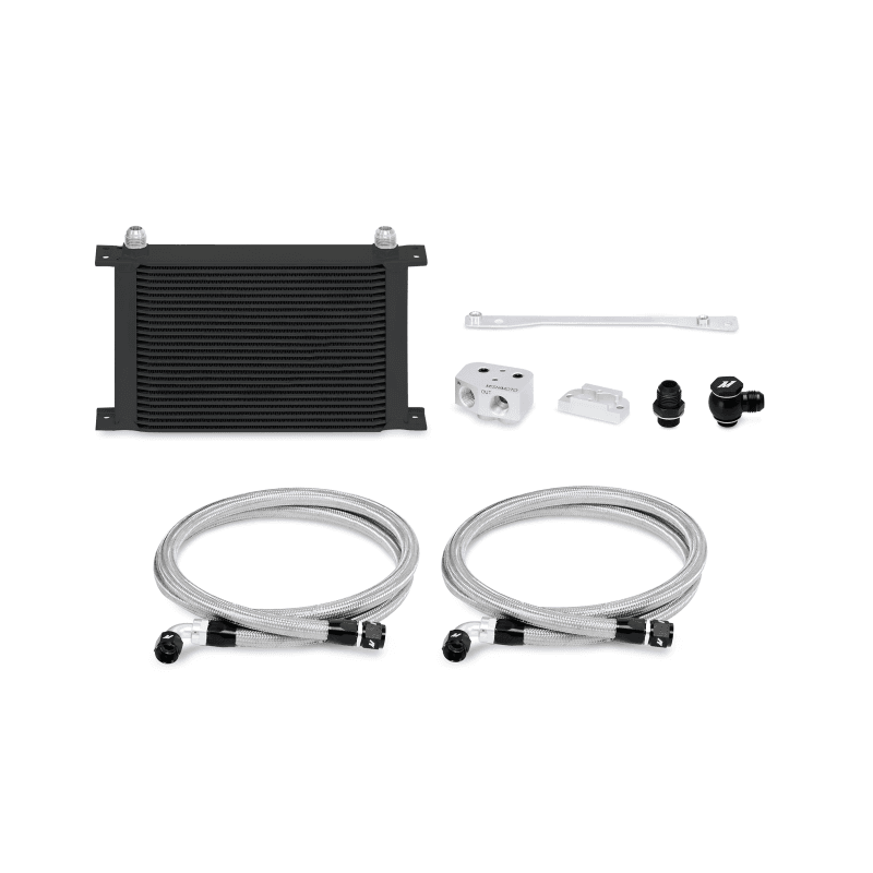Mishimoto — Front-Sump Race Oil Cooler Kit, Black, fits LS1/LS2
Mishimoto LS1/LS2 Front-Sump Race Oil Cooler Kit