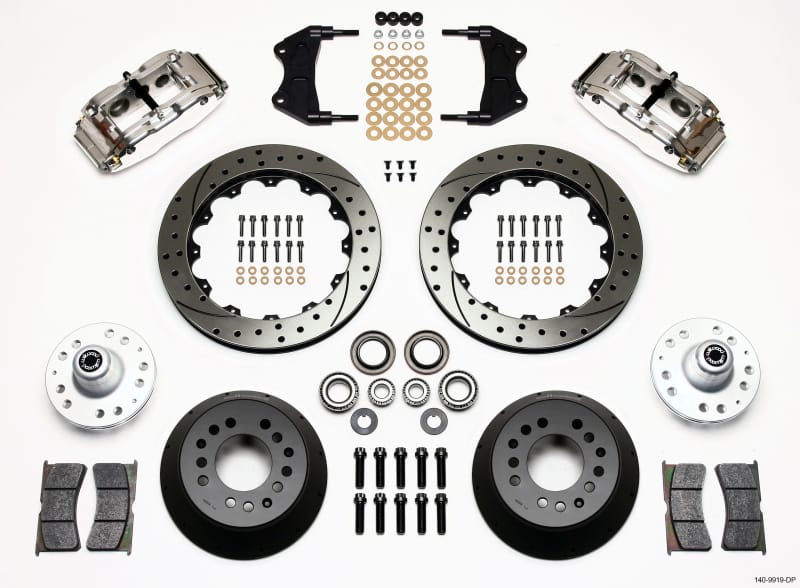 Wilwood — Wilwood Narrow Superlite 6R Front Hub Kit 12.88in Drill Pol WWE ProSpindle
BRAKE KIT
