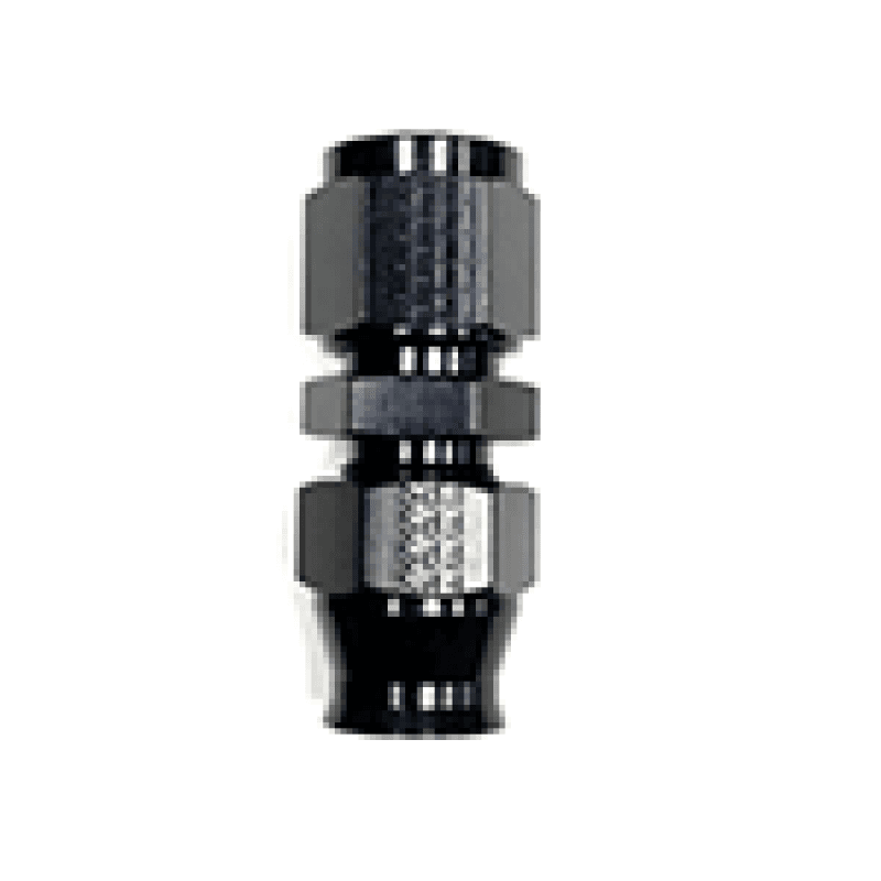 Fragola — Fragola -10AN Female x 5/8in Tube AN Adapter Fitting Black