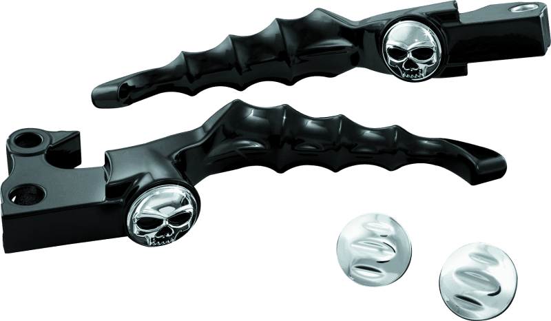 Kuryakyn — Kuryakyn Zombie Levers 08-13 Touring Cable Gloss Black