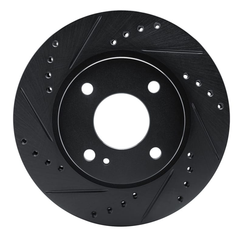 R1 Concepts — R1 11-19 Ford Figo (Mexico) Front Left Drilled & Slotted Black Brake Rotor
R1 Brake Rotor Drill