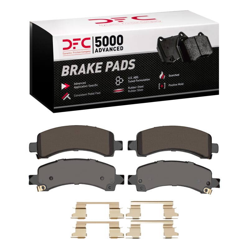 DFC — DFC 02-14 Cadillac Escalade EXT Rear 5000 Advanced Ceramic Brake Pads and Hardware Kit
DFC Brake Pad Set