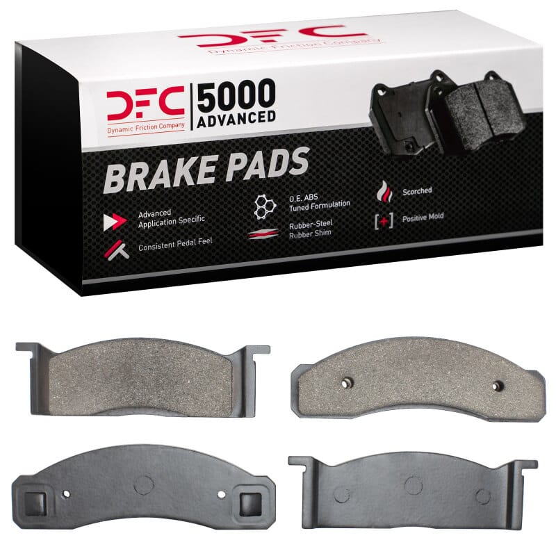 DFC — DFC 68-73 Ford Fairlane Front 5000 Advanced Semi Metallic Brake Pads
DFC Brake Pad Set