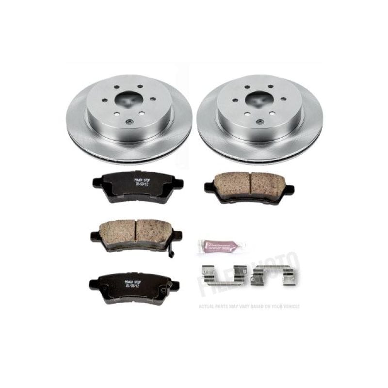 PowerStop — Power Stop 05-12 Nissan Pathfinder Rear Autospecialty Brake Kit