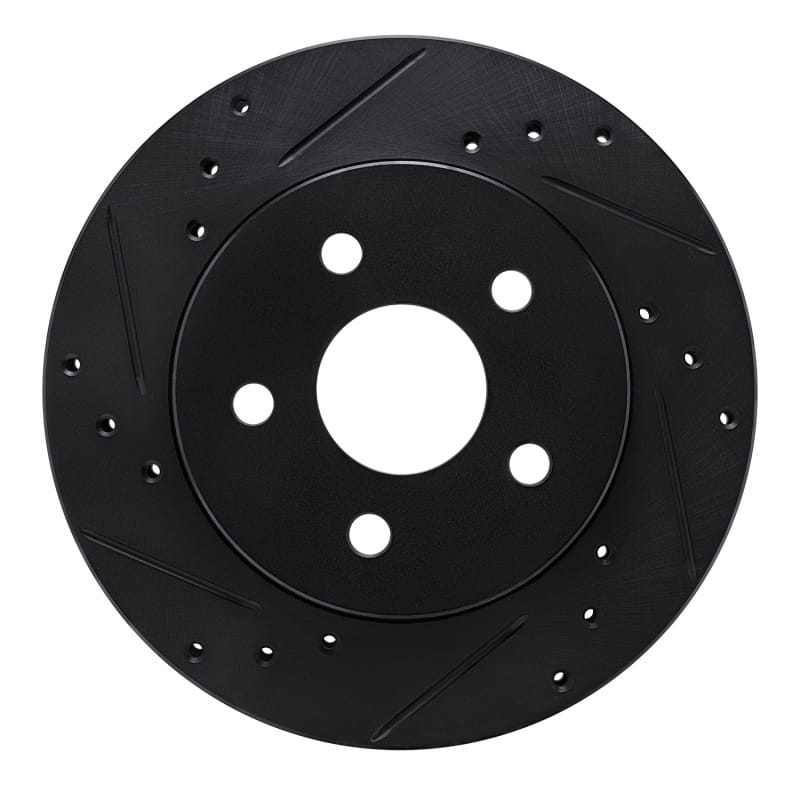 R1 Concepts — R1 88-90 Dodge Monaco Front Left Drilled & Slotted Black Brake Rotor
R1 Brake Rotor Drill