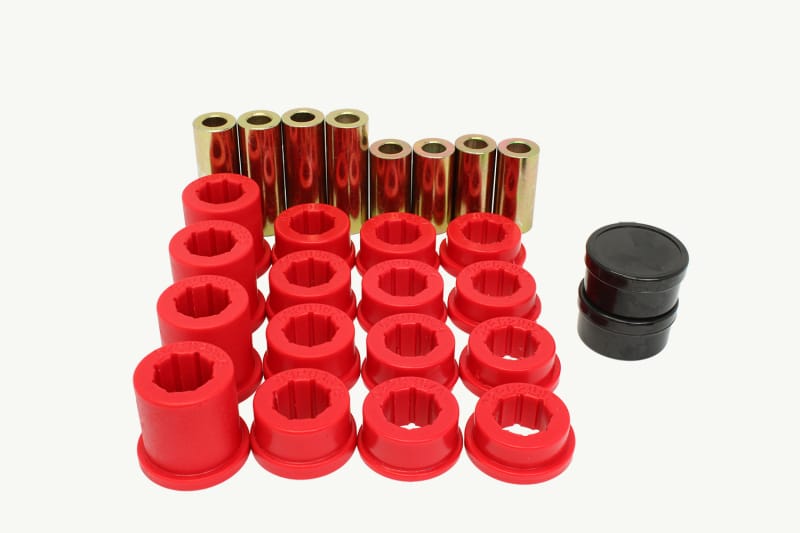 Energy Suspension — Energy Suspension 04-15 Nissan Titan Red Front Cab Set
Control Arm Bushings