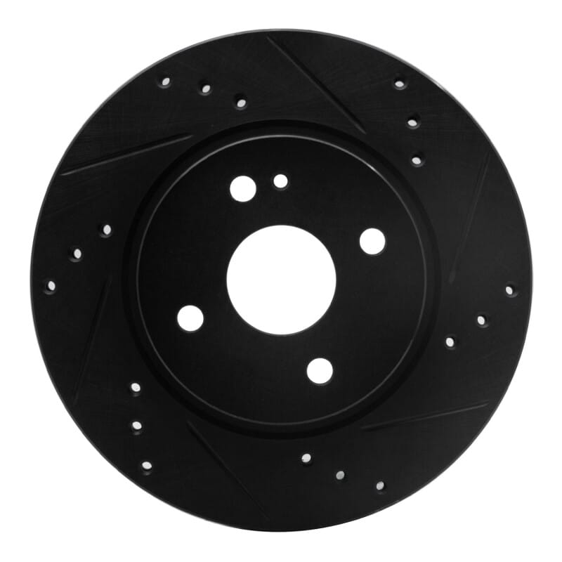 R1 Concepts — R1 11-15 Mazda 2 (Mexico) Front Right Drilled & Slotted Black Brake Rotor
R1 Brake Rotor Drill