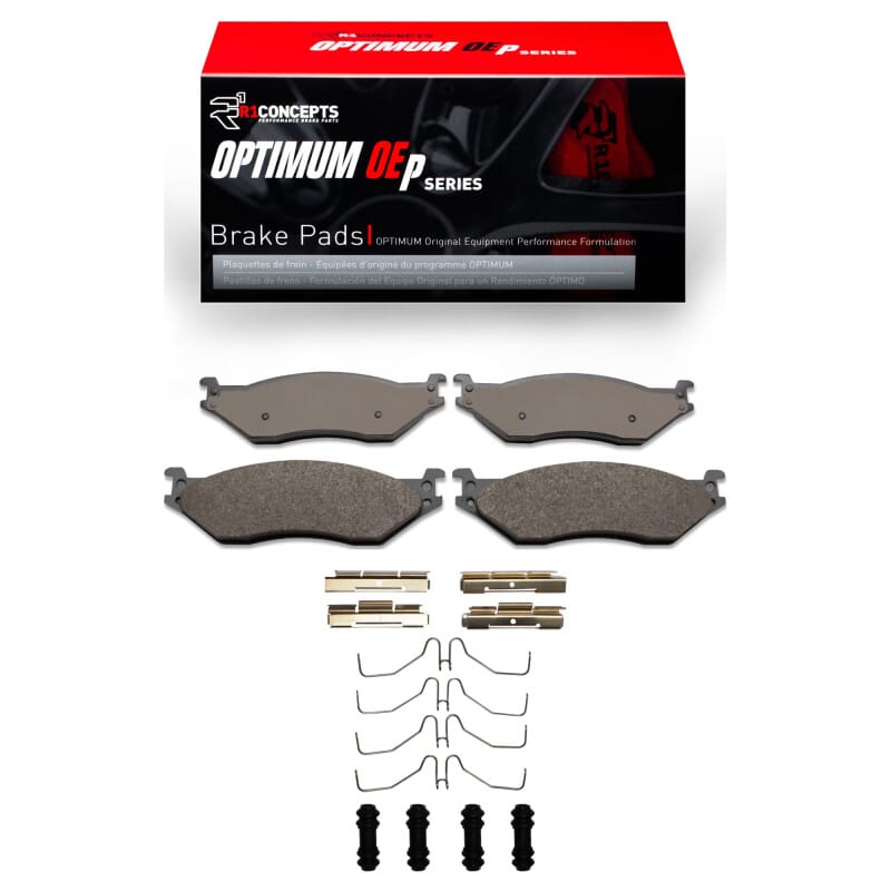 R1 Concepts — R1 04-20 Coachmen Epic Front/Rear Fr & Rr Optimum OE Pads & Hardware Kit
R1 Optimum Oe Pads a