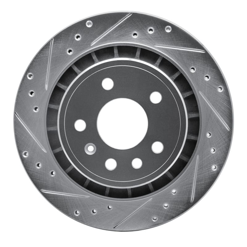 R1 Concepts — R1 2002-2010 Saab 9-5 Rear Left Drilled & Slotted Silver Brake Rotor
R1 Brake Rotor Drill