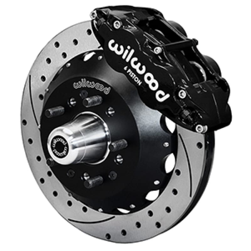 Wilwood — Wilwood 55-57 Chevy Bel Air Superlite 6R Kit, 5 x 4.50in/4.75in Hub - 12.88in D&S Rotor