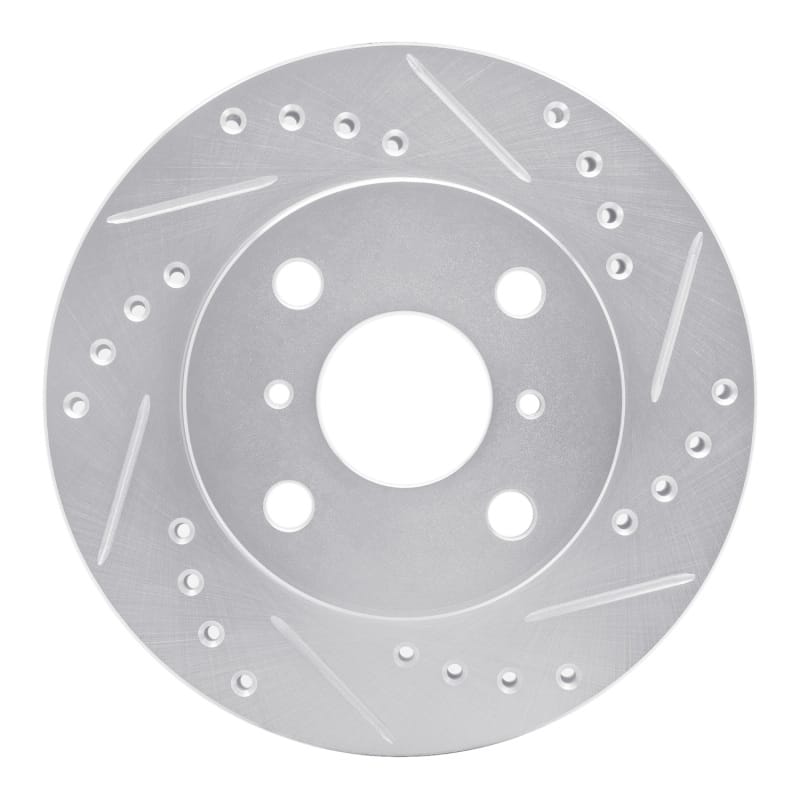 R1 Concepts — R1 99-05 Toyota Echo Front Right Drilled & Slotted Silver Brake Rotor
R1 Brake Rotor Drill