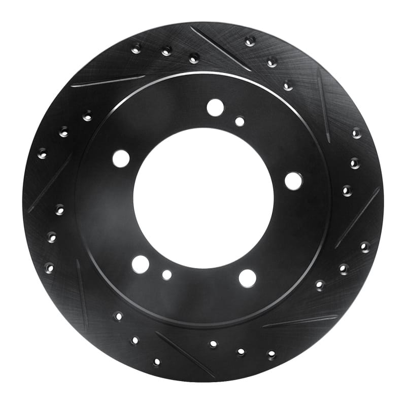 R1 Concepts — R1 91-98 Chevrolet Tracker Front Right Drilled & Slotted Black Brake Rotor
R1 Brake Rotor Drill