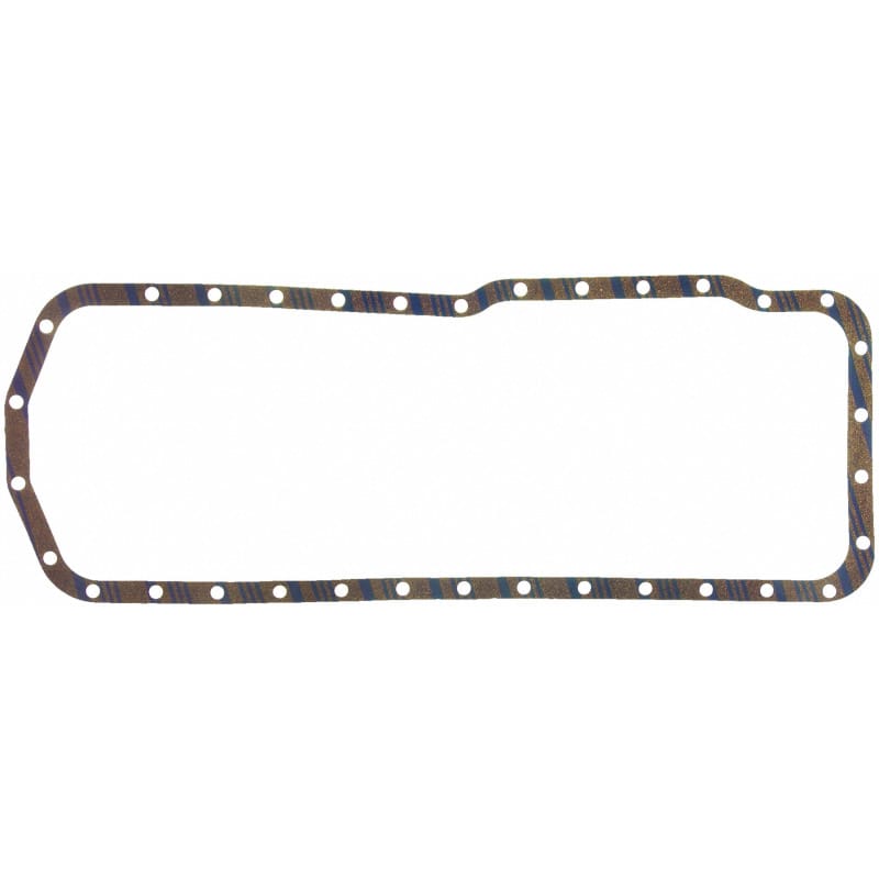 Fel-Pro — Fel-Pro OS 34100 C Engine Oil Pan Gasket Set 33 Bolt Hole One Piece Gasket