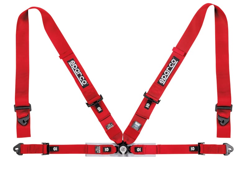 SPARCO — Sparco Belt 4Pt 3in/2in Competition Harness - Red