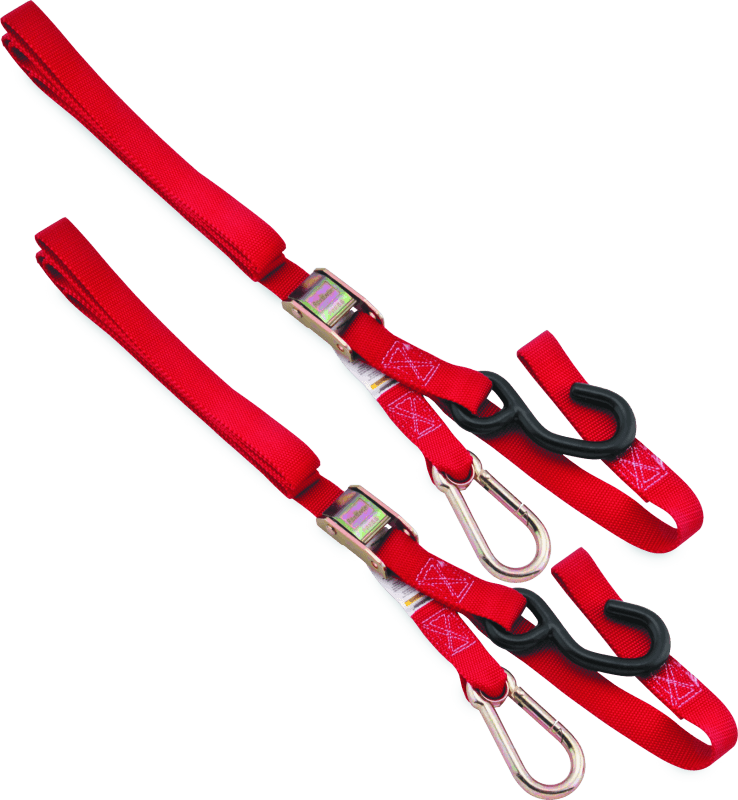 BikeMaster — BikeMaster Tiedown Carabiner Softhook - Red