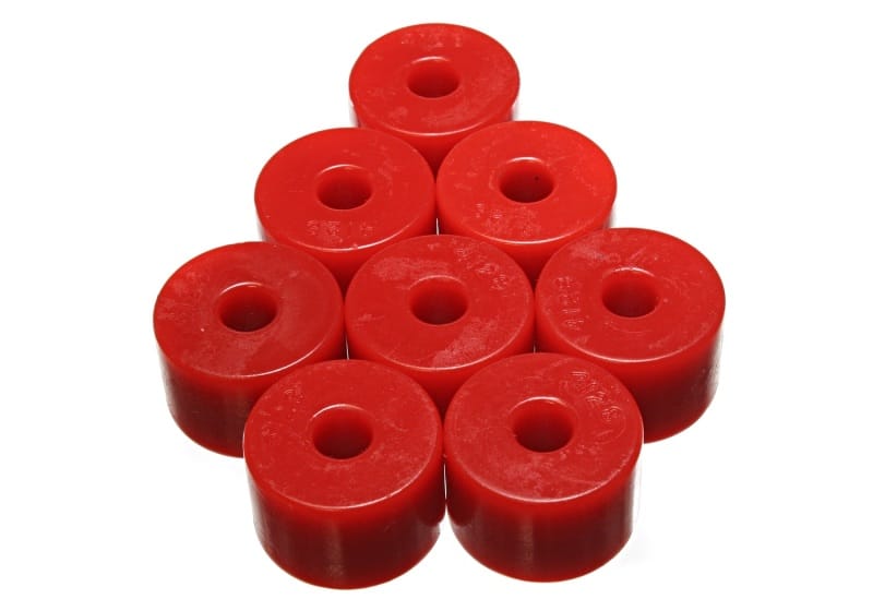Energy Suspension — Energy Suspension Pad - Soft - 1-7/8in OD x 9/16in ID x 1-5/16in H - Red
LeafSprngInsulator