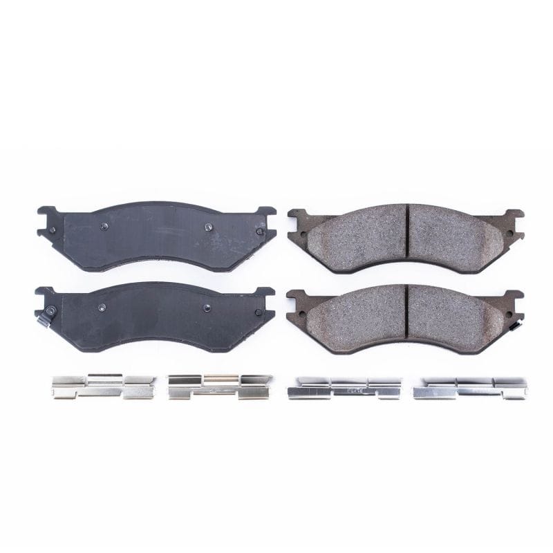 PowerStop — Power Stop 01-08 Dodge Ram 2500 Rear Z17 Evolution Ceramic Brake Pads w/Hardware
Z17 Brake Pads