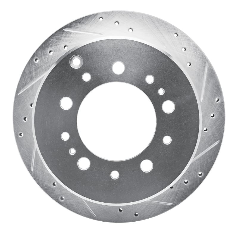 R1 Concepts — R1 98-07 Lexus LX470 Rear Right Drilled & Slotted Silver Brake Rotor
R1 Brake Rotor Drill