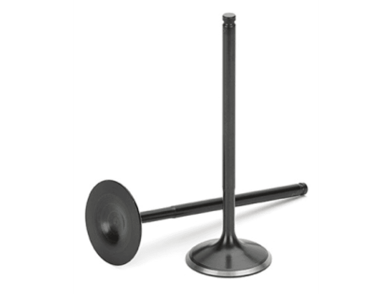 Supertech — Supertech Toyota Tacoma 2TR-FE 37.5x5.47x106.30mm Blk Nitrided Intake Valve - Single (D/S Only)
