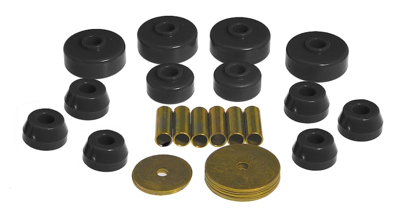 Prothane — Prothane 79-88 Toyota Truck 4wd Body Mount Kit - Black
BODY/SUB-FRAME MNTS