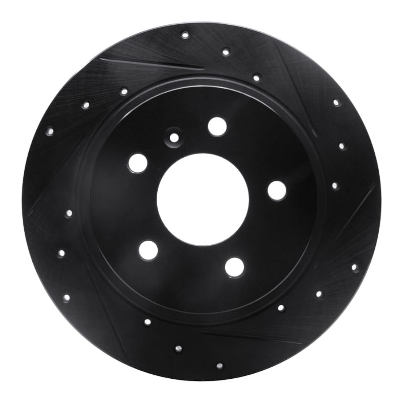 R1 Concepts — R1 06-11 Buick Lucerne Rear Right Drilled & Slotted Black Brake Rotor
R1 Brake Rotor Drill