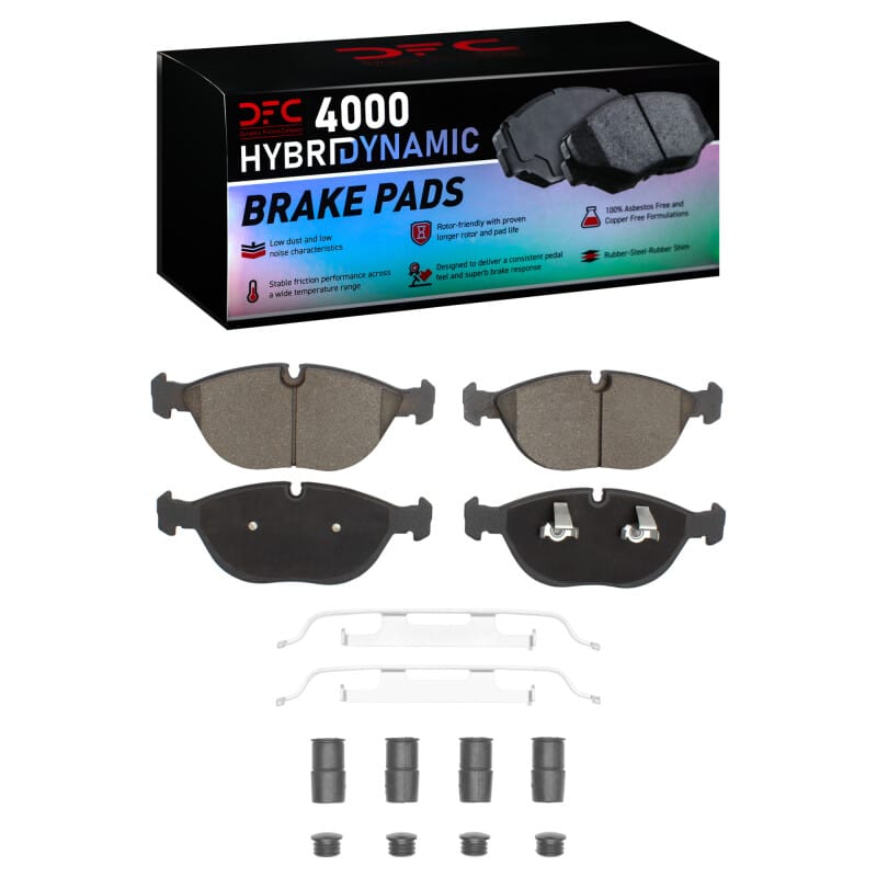 DFC — DFC 95-06 Audi TT Quattro Front 4000 HybriDynamic Brake Pads and Hardware Kit
DFC Brake Pad Set