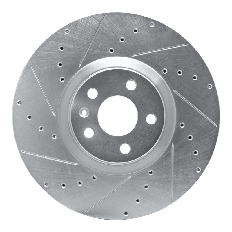 R1 Concepts — R1 16-26 Polestar Polestar 2 Front Left Drilled & Slotted Silver Brake Rotor
R1 Brake Rotor Drill