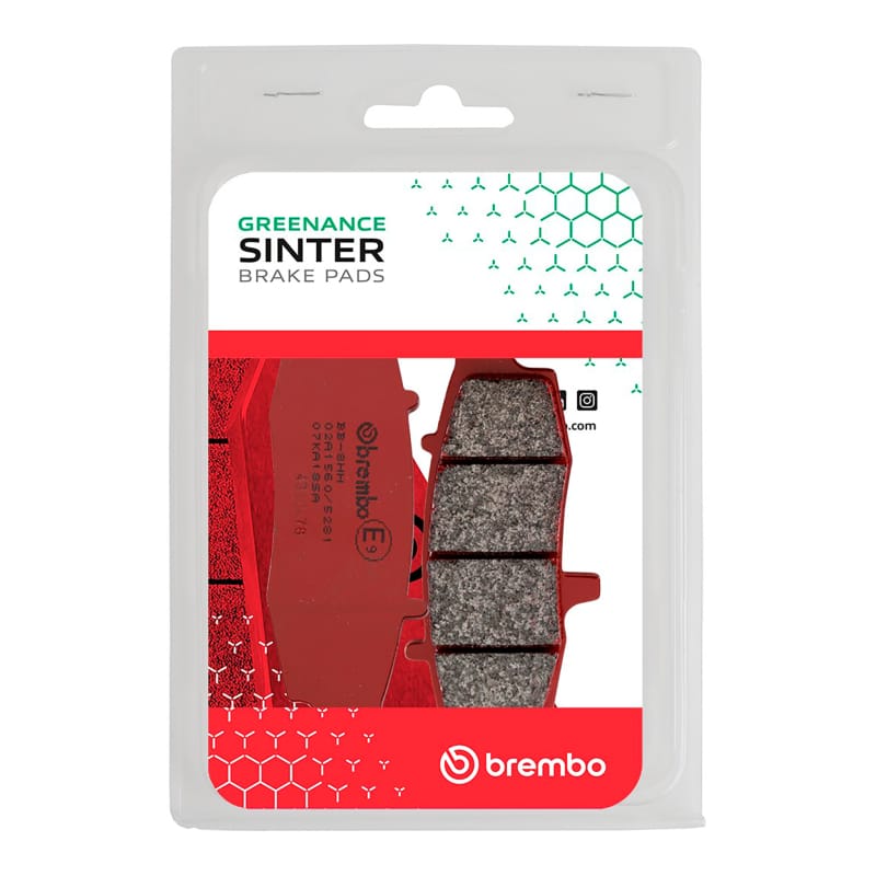 Brembo OE Powersports — Brembo OE 11-11 Kawasaki Ninja R Right 400cc Sinter Brake Pad - Front