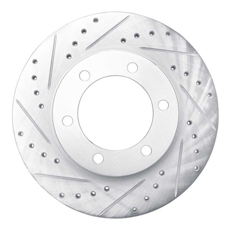 R1 Concepts — R1 95-04 Toyota 4Runner Front Left Drilled & Slotted Silver Brake Rotor
R1 Brake Rotor Drill