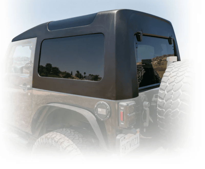 TURN Offroad — Turn Offroad 2007-2018 Jeep JK 2 Door Safari Style Hardtop