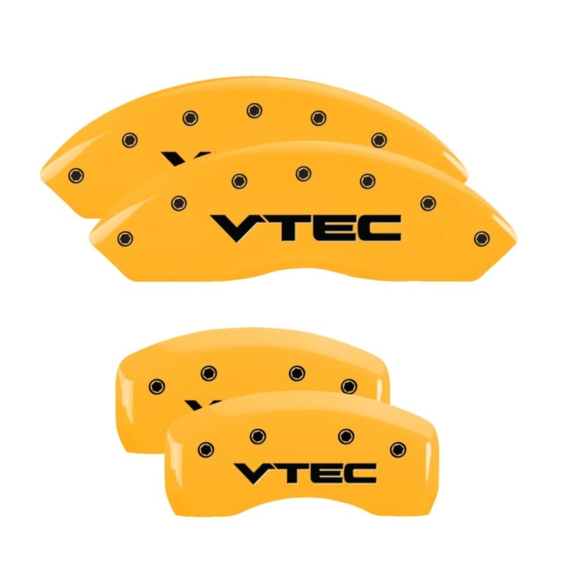 MGP — MGP 4 Caliper Covers Engraved Front & Rear Vtech Yellow Finish Black Char 1999 Acura RL
Caliper Covers