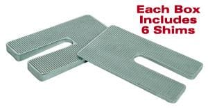 SPC Performance — SPC Performance ZINC SHIMS 4x6.5x1.0 deg.
AXLE SHIM SET
AXLE SHIM SE