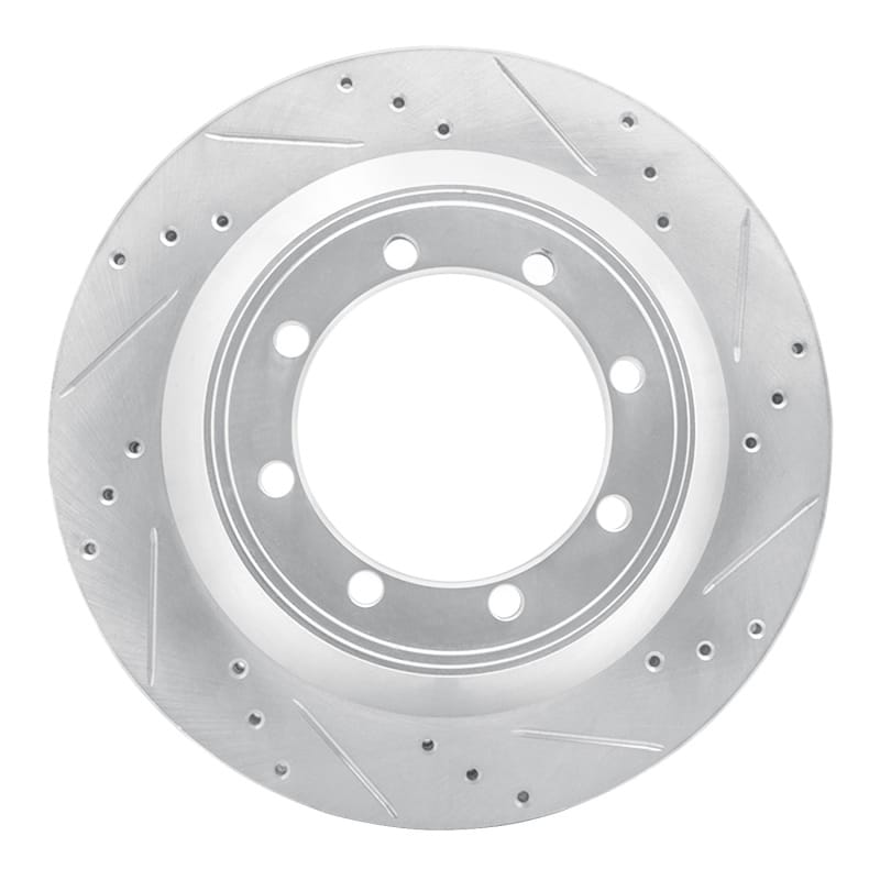 R1 Concepts — R1 08-20 Ford E-450 Super Duty Rear Right Drilled & Slotted Silver Brake Rotor
R1 Brake Rotor Drill