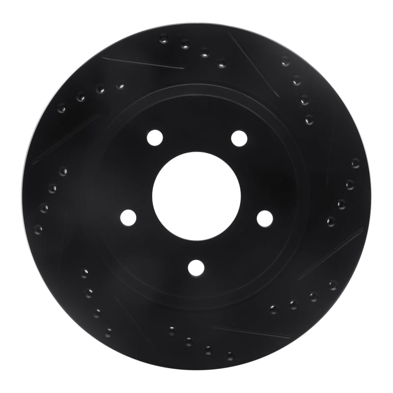 R1 Concepts — R1 94-01 Buick Regal Front Right Drilled & Slotted Black Brake Rotor
R1 Brake Rotor Drill