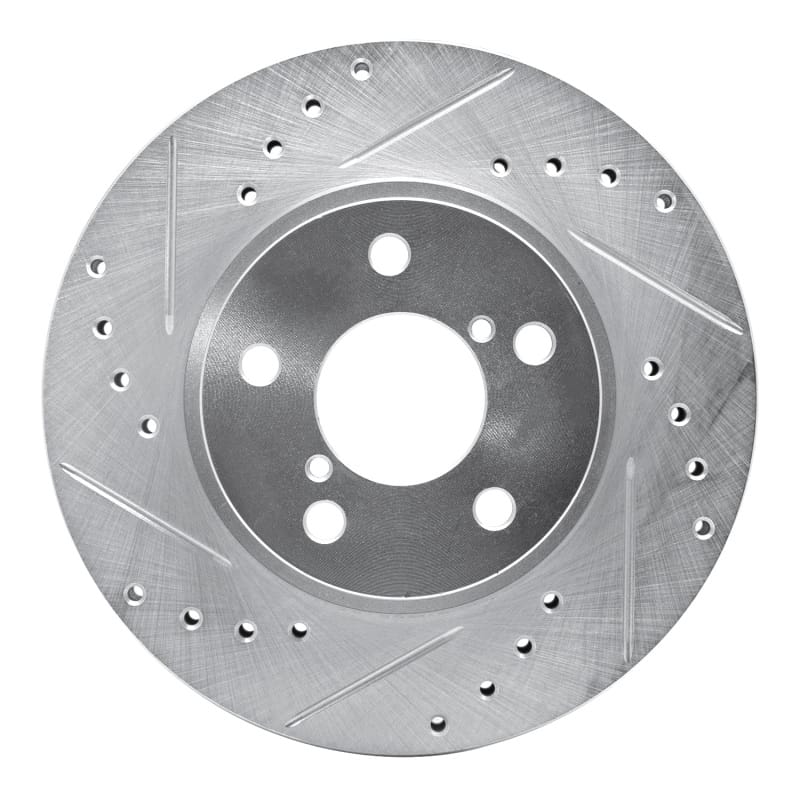 R1 Concepts — R1 90-01 Subaru Impreza Front Left Drilled & Slotted Silver Brake Rotor
R1 Brake Rotor Drill