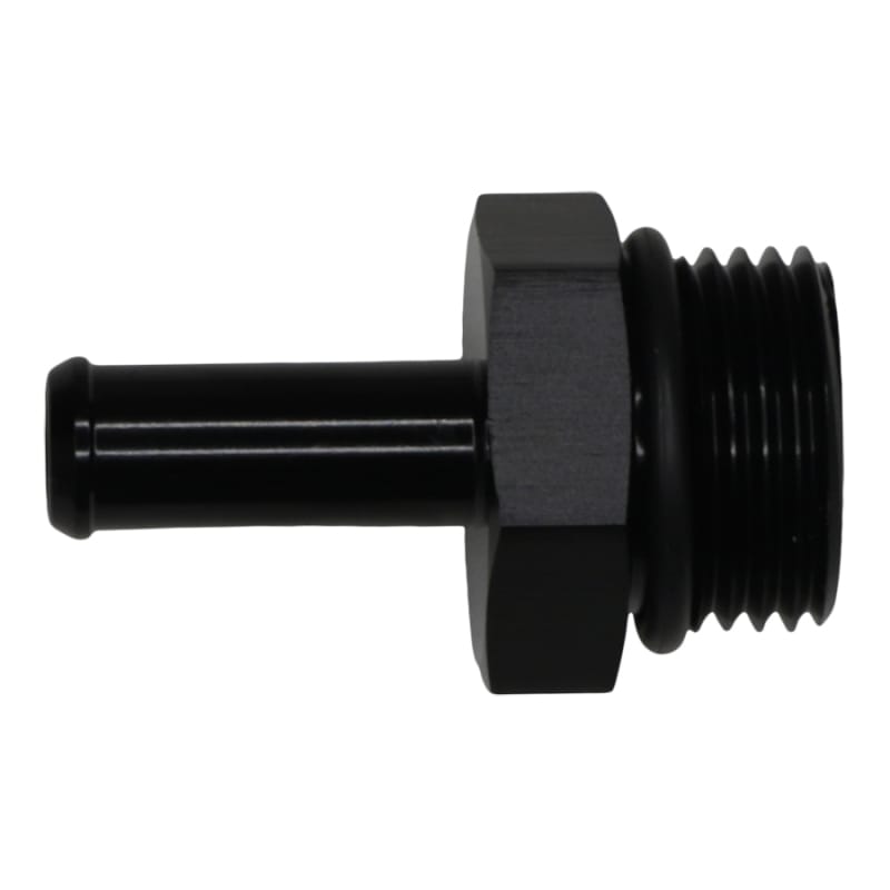 DeatschWerks — DeatschWerks 10AN ORB Male to 3/8in Male Barb Fitting - Anodized Matte Black
Lines & Fittings