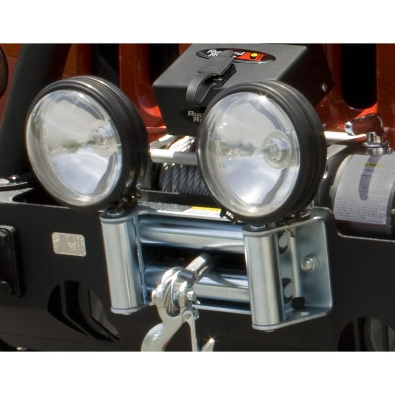 Rugged Ridge — Rugged Ridge Roller Fairlead w/ Off-road Light Mounts
OFFROAD_RECOVERY
Winch Fairlead