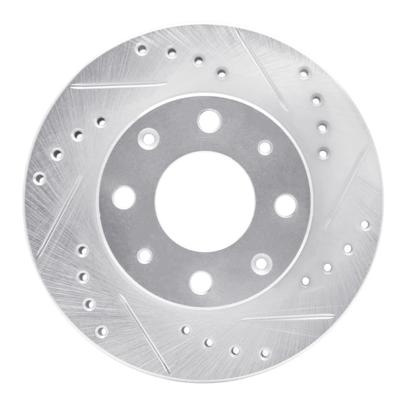 R1 Concepts — R1 84-06 Honda Insight Front Right Drilled & Slotted Silver Brake Rotor
R1 Brake Rotor Drill