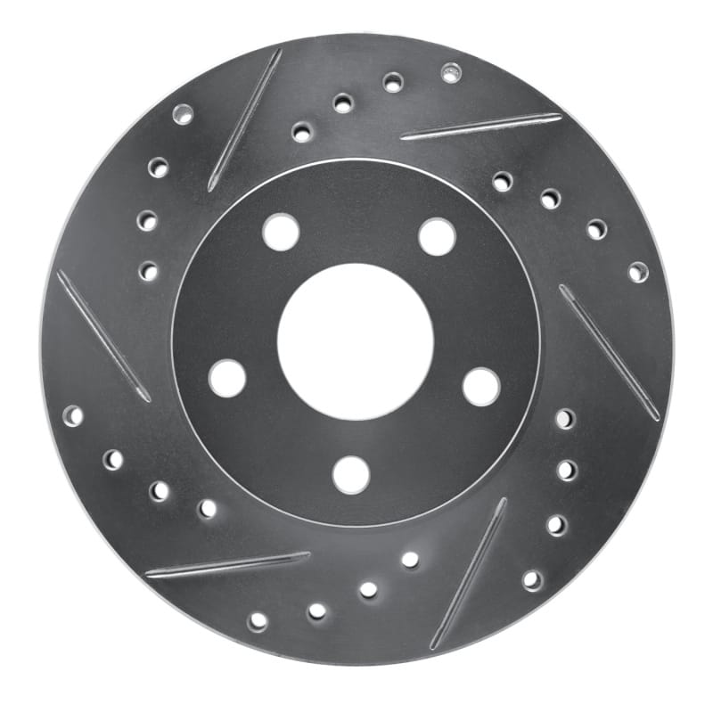 R1 Concepts — R1 82-84 Buick SKYHAWK Front Left Drilled & Slotted Silver Brake Rotor
R1 Brake Rotor Drill