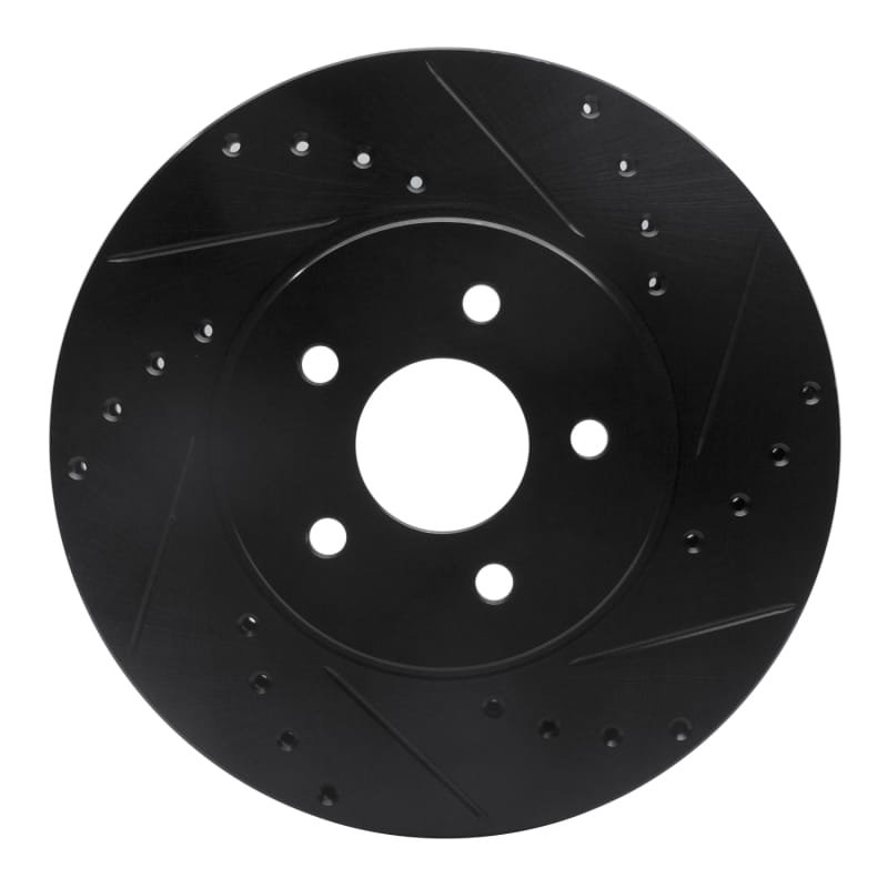 R1 Concepts — R1 01-08 Ford Mondeo (Mexico) Front Right Drilled & Slotted Black Brake Rotor
R1 Brake Rotor Drill