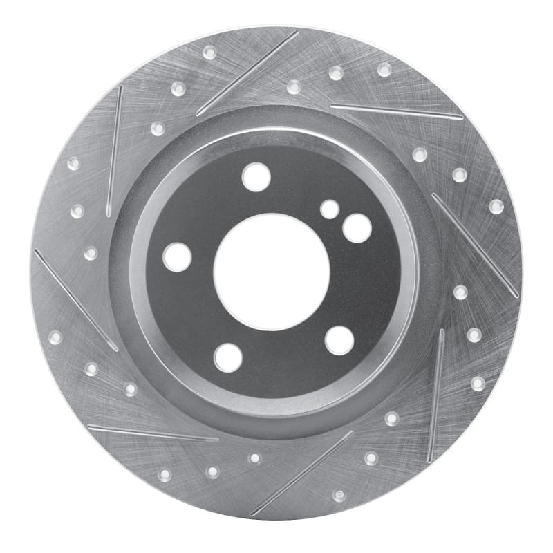 R1 Concepts — R1 12-20 Mercedes-Benz SLC300 Rear Left Drilled & Slotted Silver Brake Rotor
R1 Brake Rotor Drill