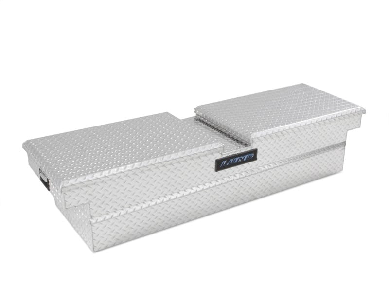 LUND — Lund 67-99 Chevy CK Ultima Dual Lid Gull Wing Crossover Tool Box - Brite