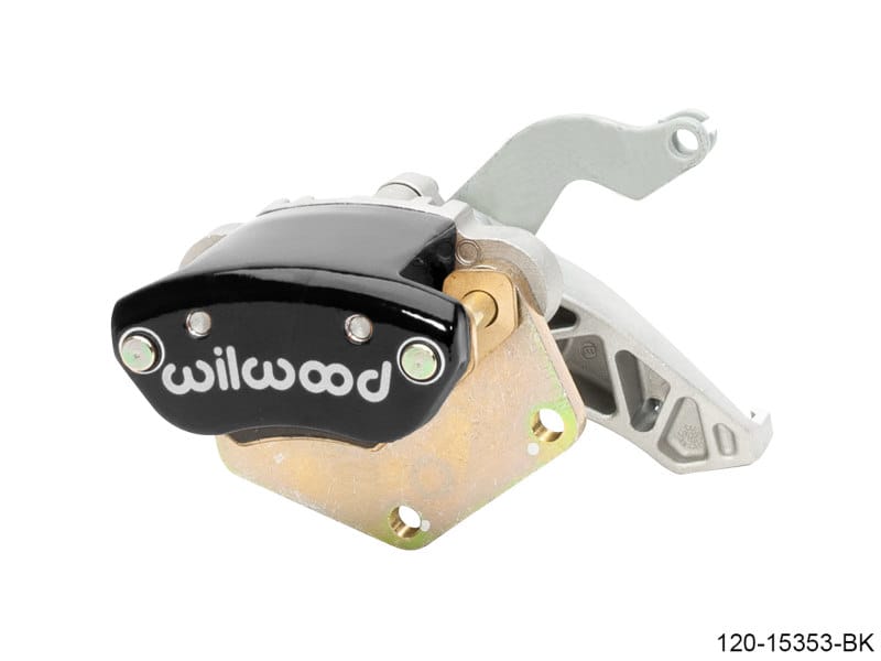 Wilwood — Wilwood Caliper-MC4 Mechanical Parking Brake-R/H - Black 2.00 MT 1.19in Piston .81in Disc
BRAKE CALIPER