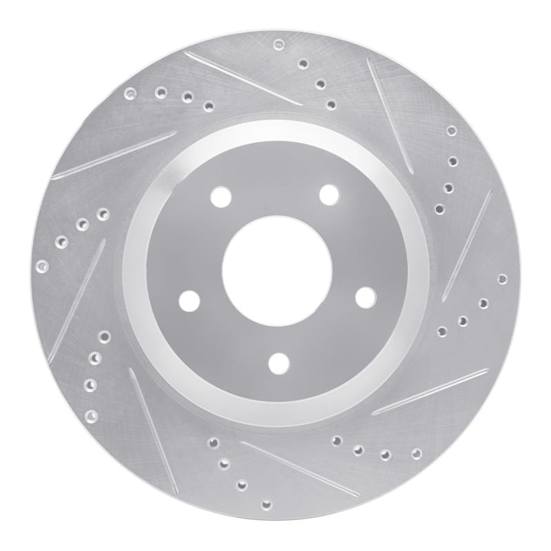 R1 Concepts — R1 88-96 Chevrolet Corvette Left Front Drilled & Slotted Silver Brake Rotor
R1 Brake Rotor Drill