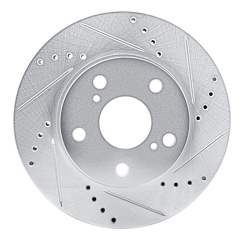 R1 Concepts — R1 13-19 Toyota Hilux (Mexico) Front Right Drilled & Slotted Silver Brake Rotor
R1 Brake Rotor Drill