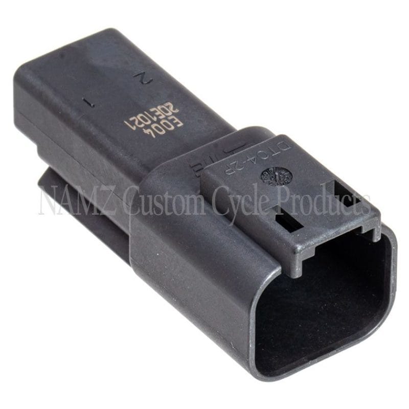 NAMZ — NAMZ Deutsch DT Series 2-Wire Receptacle & Wedgelock - Black (HD 72102-94BK)