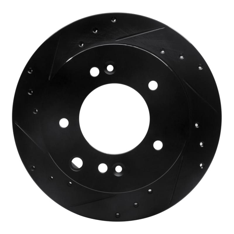 R1 Concepts — R1 03-06 Kia Sorento Rear Left Drilled & Slotted Black Brake Rotor
R1 Brake Rotor Drill