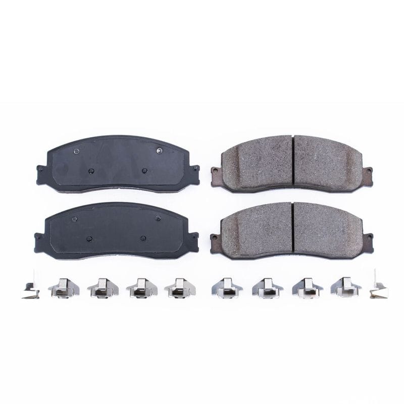 PowerStop — Power Stop 2012 Ford F-250 Super Duty Front Z17 Evolution Ceramic Brake Pads w/Hardware
Z17 Brake Pads